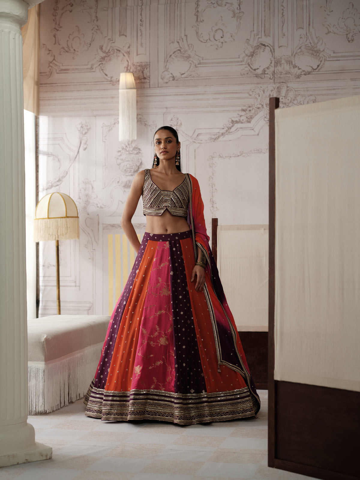 Gulnaar Royale Embroidered Lehenga Set