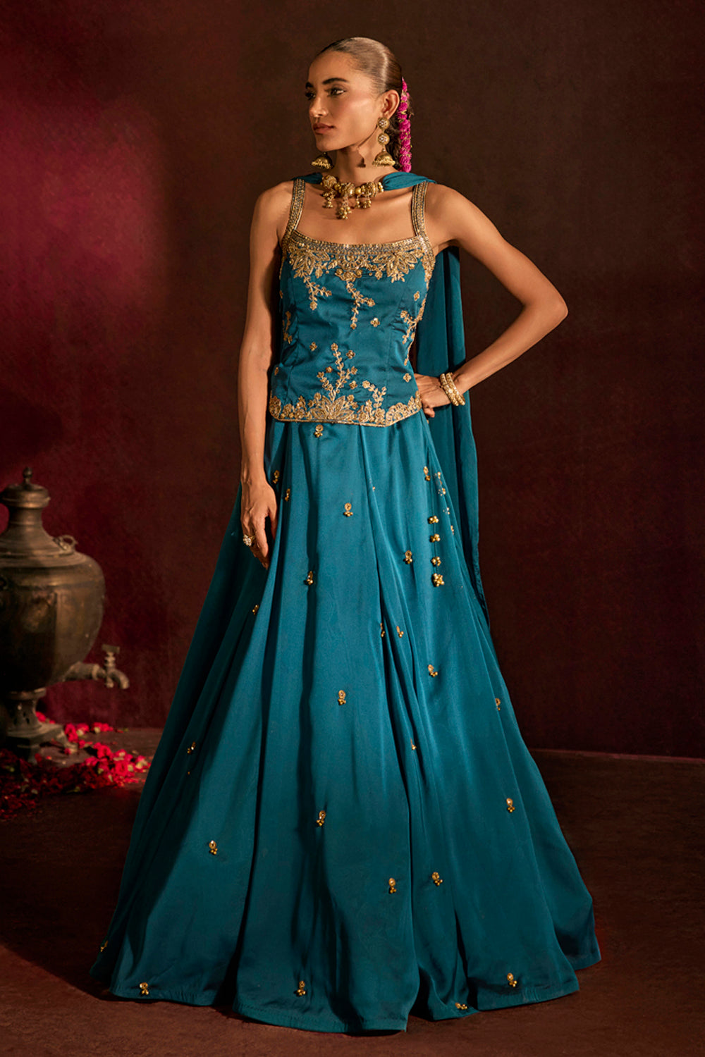 Ghungroo Lehenga Set