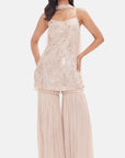 The Blush Garden Sharara Set - Ready to Ship