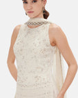 The Ivory Glace Sharara Set  - Ready to Ship