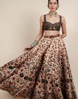Pearl Beige Skirt Set