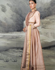 Powder Pink Anarkali Set | Baroda
