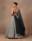 Powder Blue Skirt Set | Muraqqa - Ready to Ship