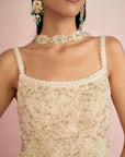 Ivory Sharara Set