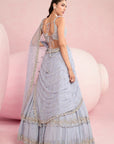 Blue Lehenga Set
