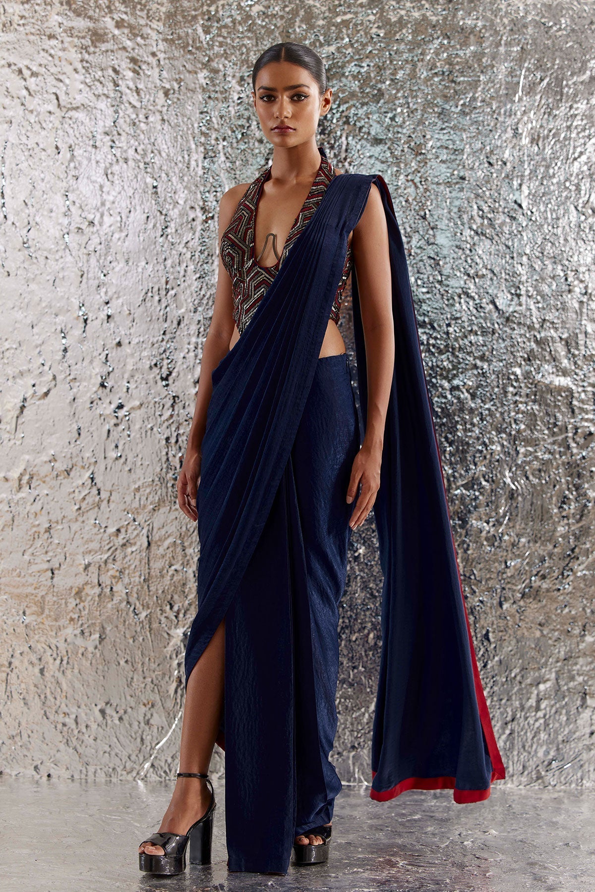 Maze Runner Saree