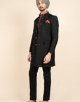 Rich Black Bandhgala