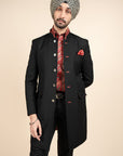 Rich Black Bandhgala