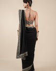 Rich Black Saree Set