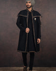 Rich Black Sherwani Set | Muraqqa