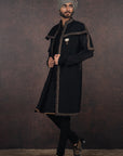 Rich Black Sherwani Set | Muraqqa