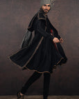 Rich Black Sherwani Set | Muraqqa