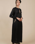 Rich Black Tunic Set
