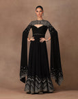 Rich Black Tunic Set | Muraqqa