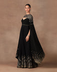 Rich Black Tunic Set | Muraqqa