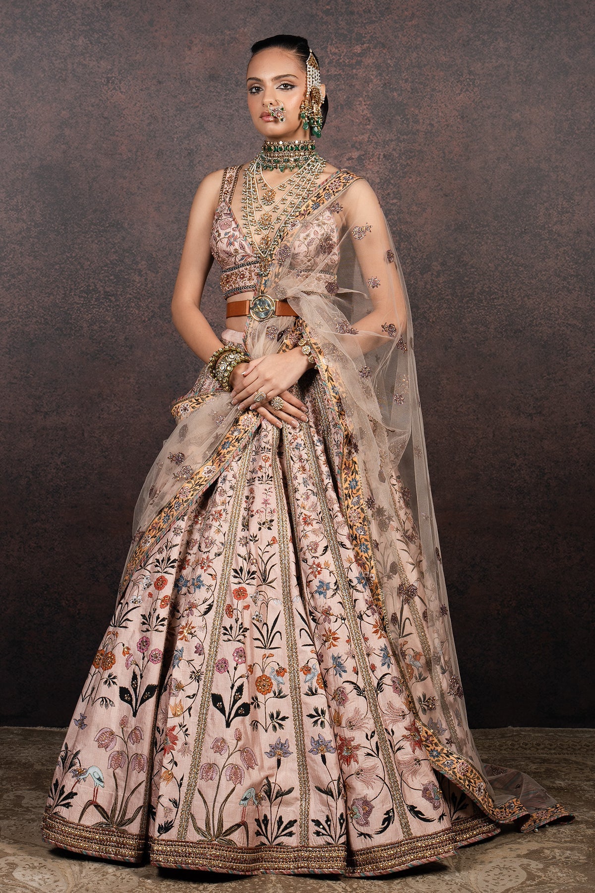Rose Pink Lehenga Set