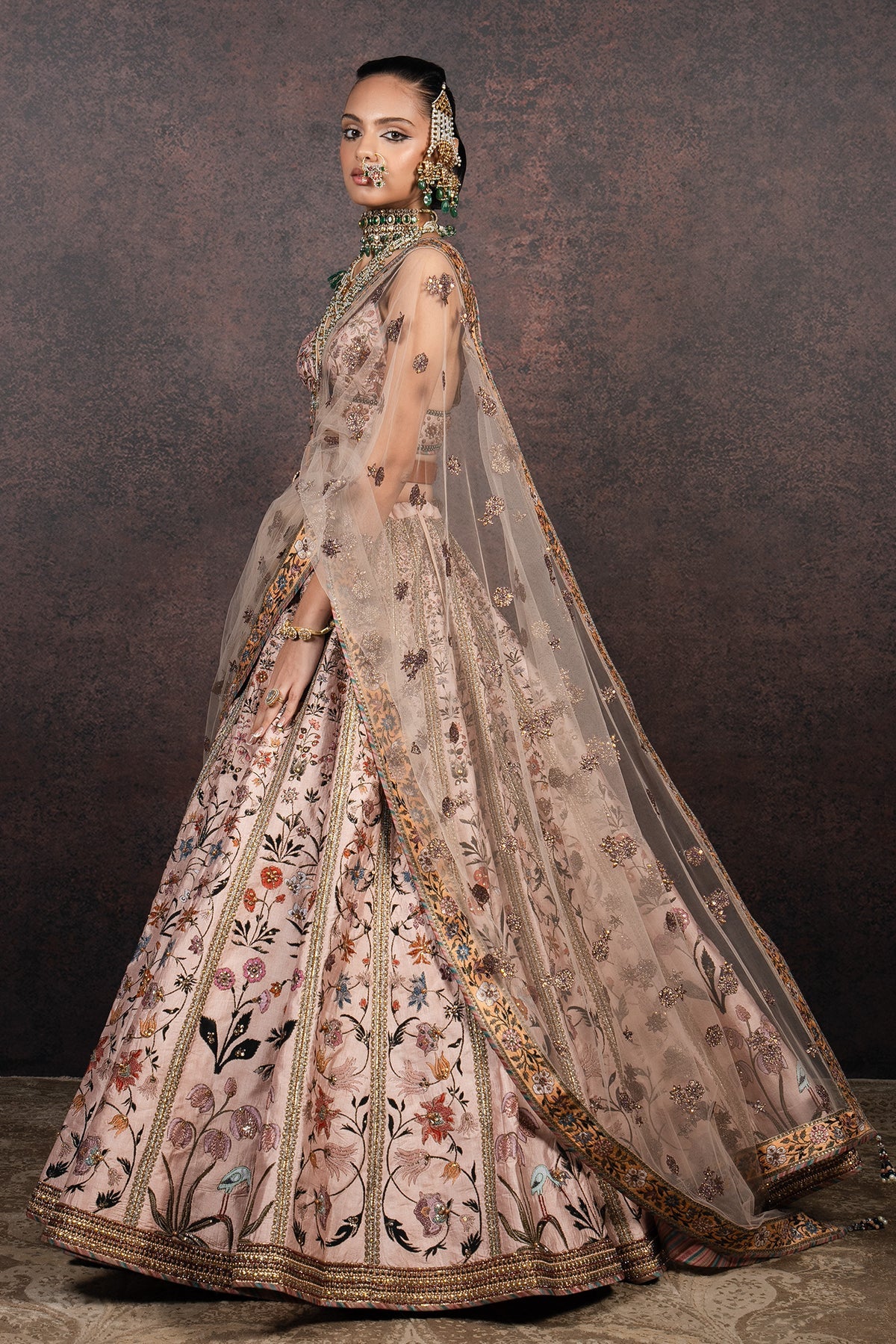 Rose Pink Lehenga Set