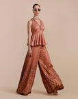 Rose Pink Sharara Set
