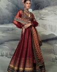 Royal Red Skirt Set | Baroda - Ready to Ship