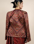 Rust Red Reversible Ika Jacket