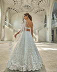 Powder Blue Sequin Lehenga Set