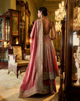 Burnt Orange Gota Patti Sharara Set