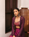 Suni Croptop Cape Set