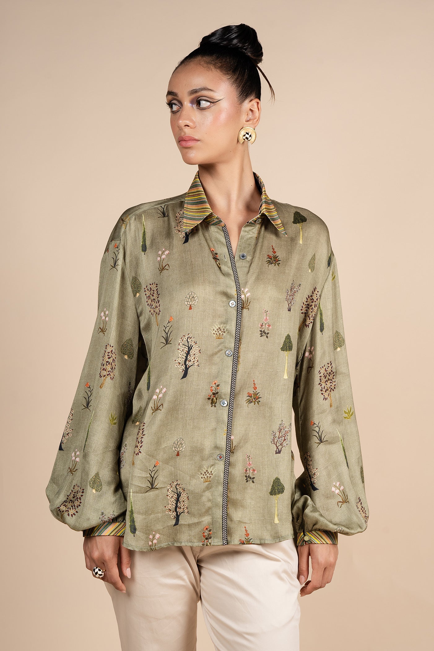 sage green dress shirt womens Buy SALT Attire Sage Green Button Down Shirt Online