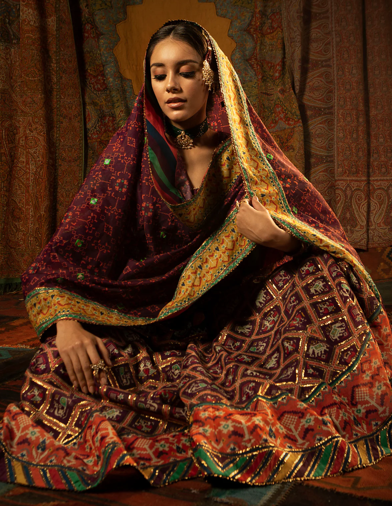 Zaridar Kurta with Garara - Ready to Ship