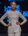 Embellished Jacket with Pant - Ready to Ship