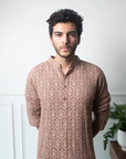 Rose Taupe Kurta Set - Ready to Ship