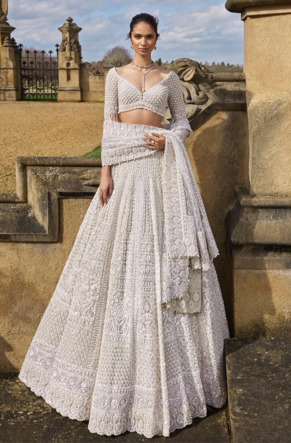Nude Pearl Lehenga Set 1