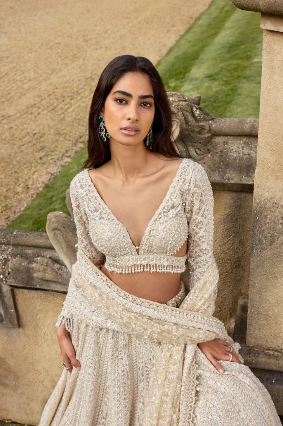 Ivory Pearl Lehenga Set 2