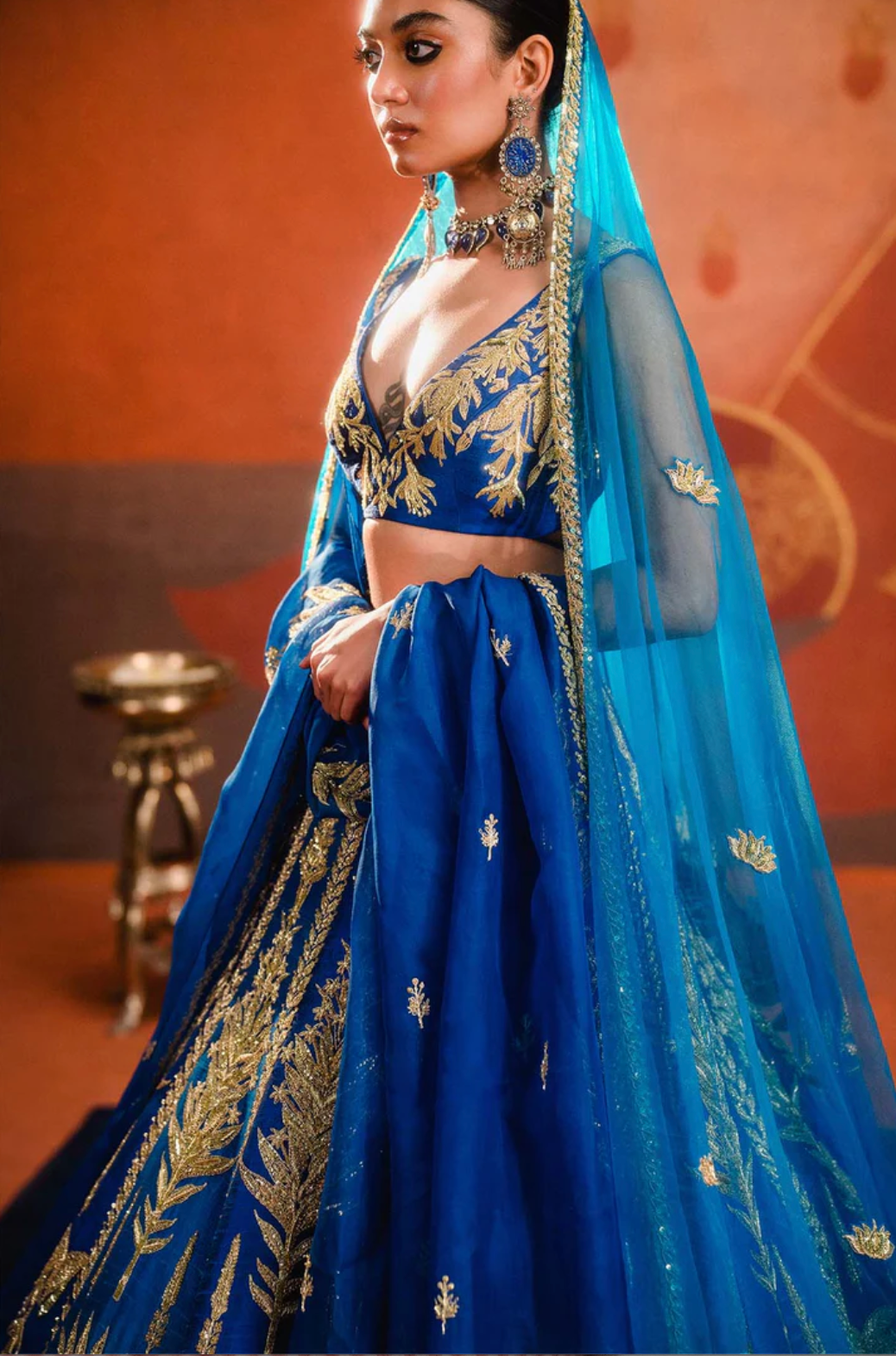 Neel Bahar Lehenga - Ready to Ship
