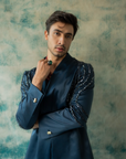 The Blue Sage Blazer Set