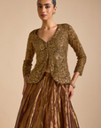 Molten Gold Jacket Set - Ready to Ship