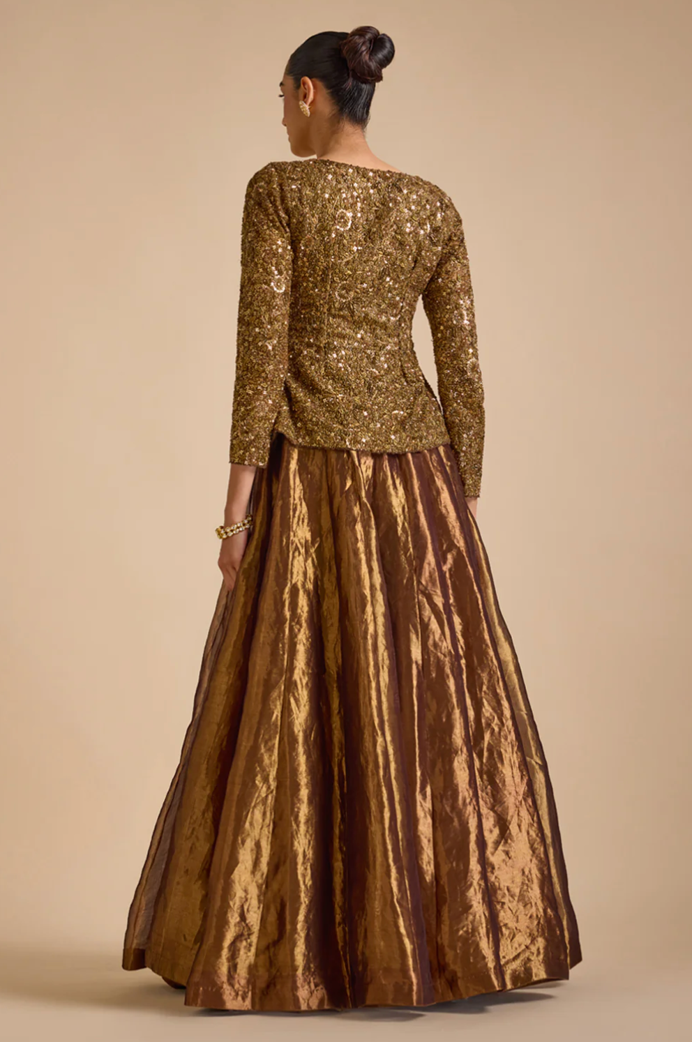Molten Gold Jacket Set - Ready to Ship