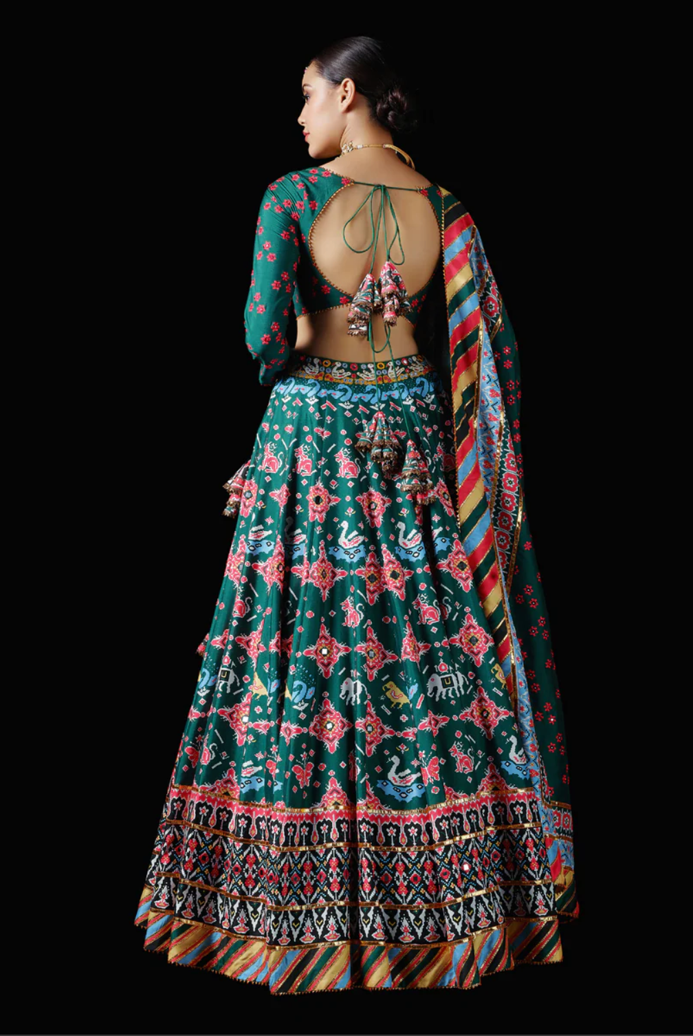 Popat Kunjar Lehenga - Ready to Ship