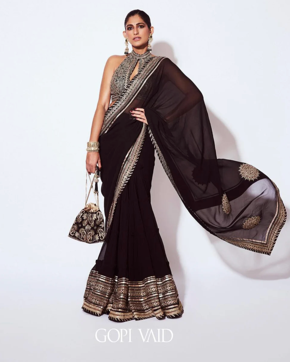 Golconda Kubbra Saree Set