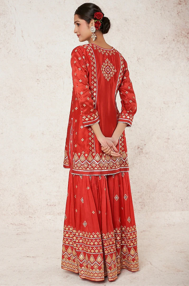 Shiddat Sharara Set - Ready to Ship
