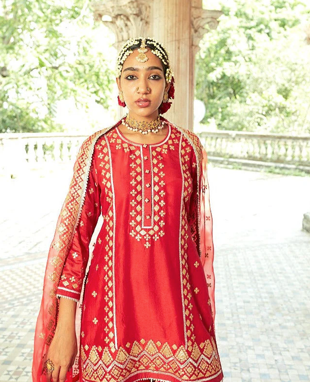 Shiddat Sharara Set - Ready to Ship