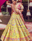 Yellow Madhaniya Lehenga - Ready to Ship