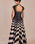 Chevron Anarkali Set
