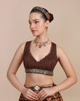 Tiger Print Skirt Set