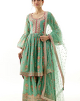 Prachi Peplum Sharara Set