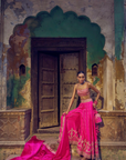 The Kumari Sharara Set - Pink