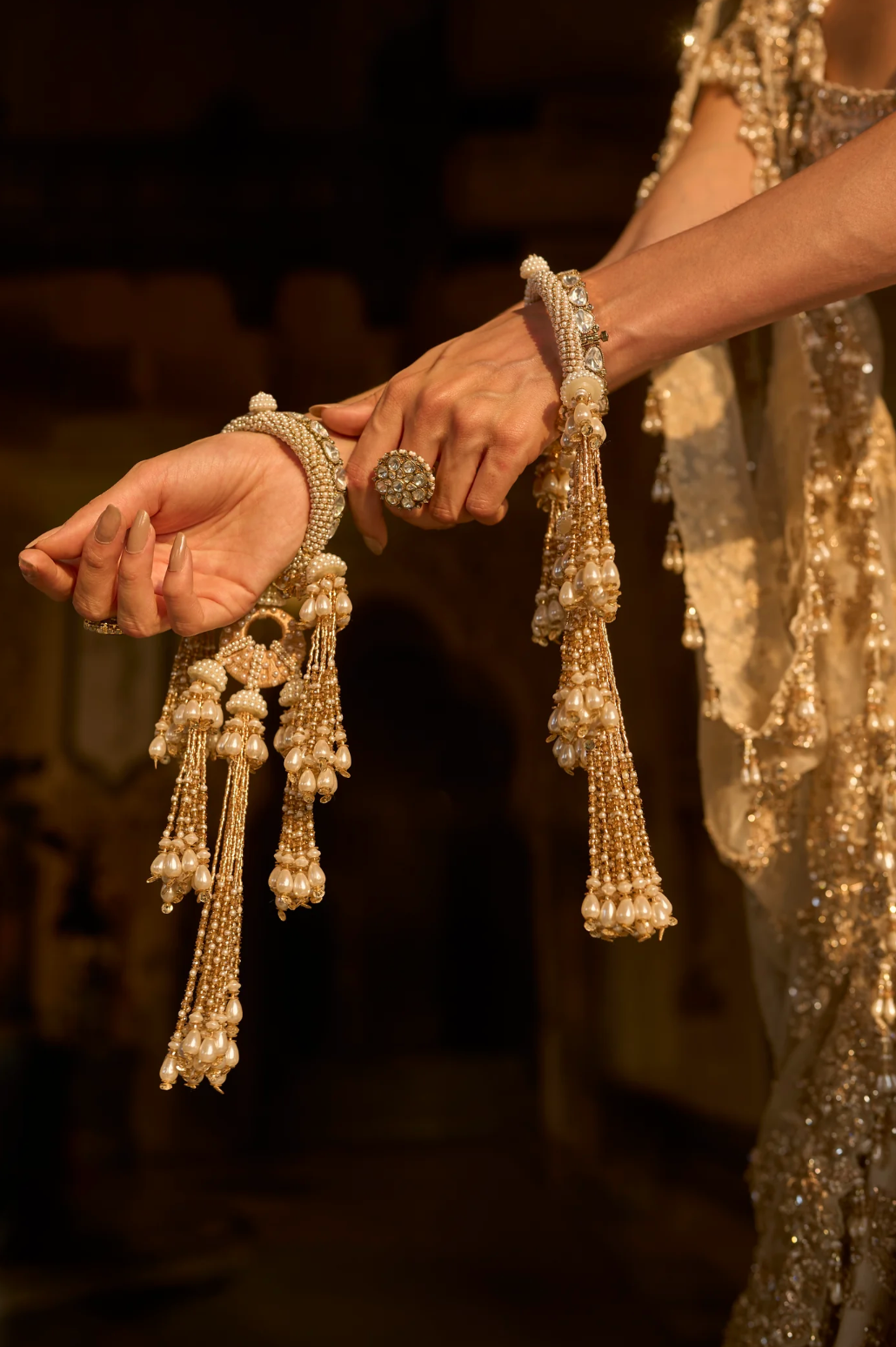 Ivory Gold Kalira Set