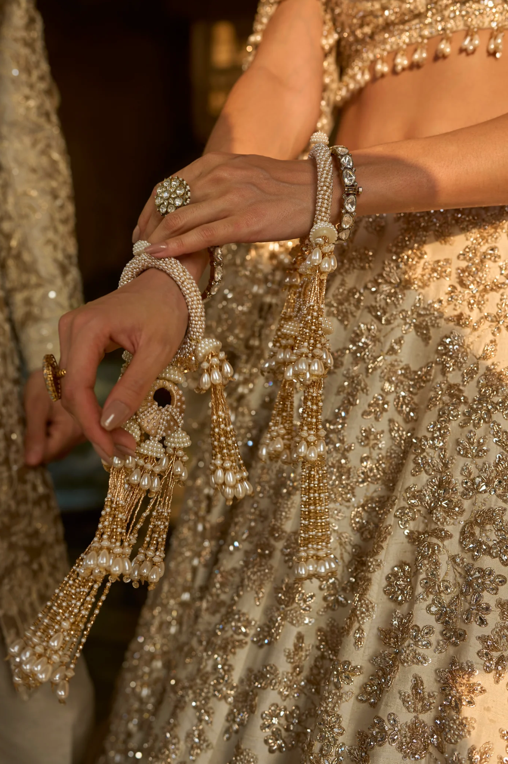 Ivory Gold Kalira Set