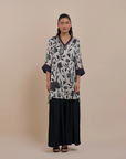 Creme Ivory - Noir Tunic | Atth
