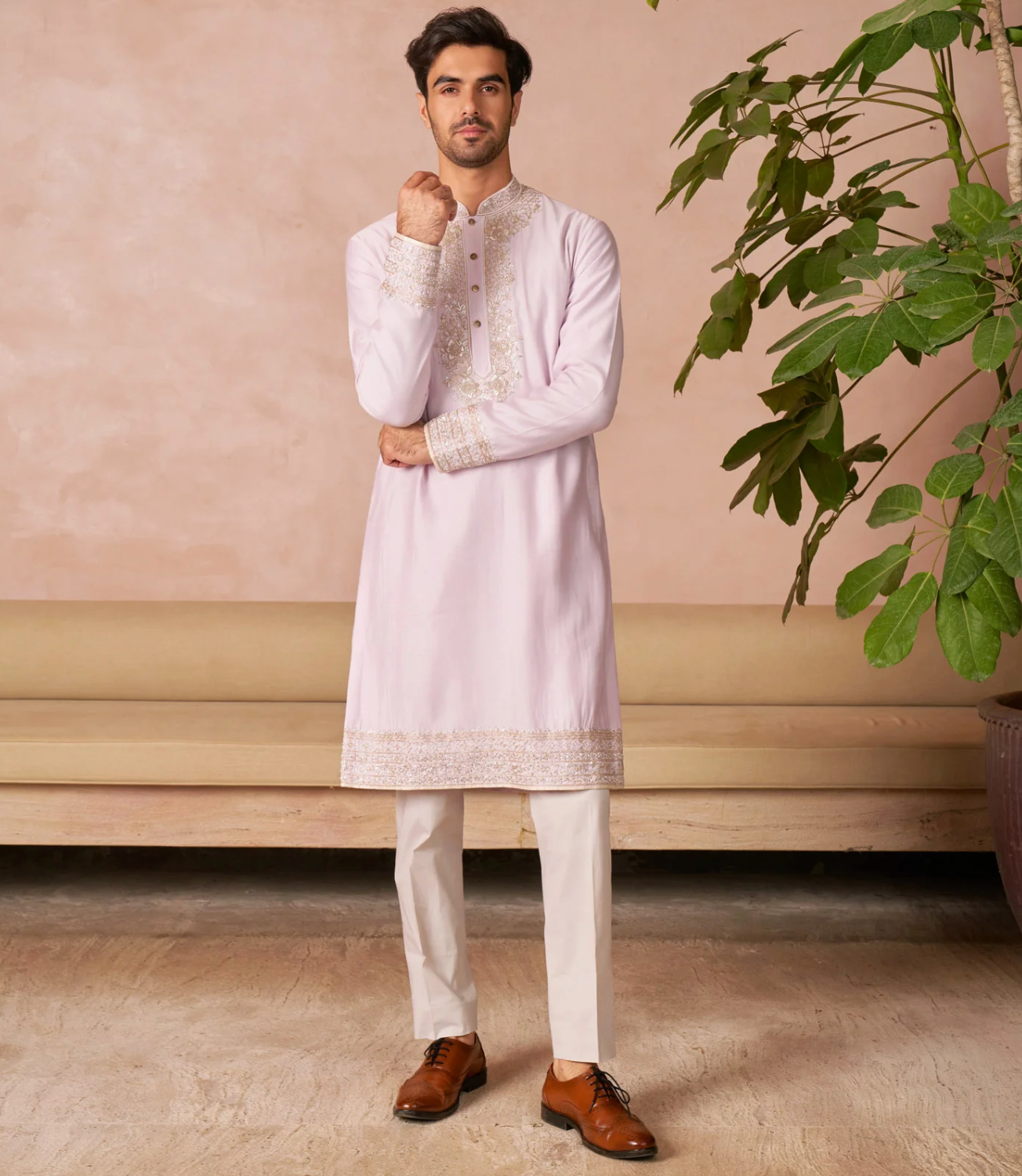 Lilac Kurta Set - Ready to Ship